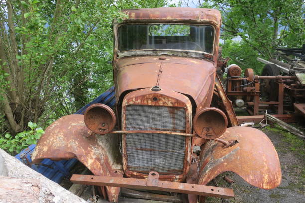 istock Wreck of an Oldtimer in Norway 2171213947