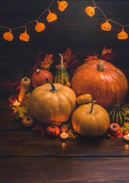 istock Autumn Pumpkin Holiday Background 2171219491