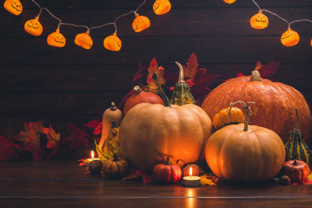 istock Autumn Pumpkin Holiday Background 2171219492