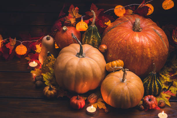 istock Autumn Pumpkin Holiday Background 2171219493