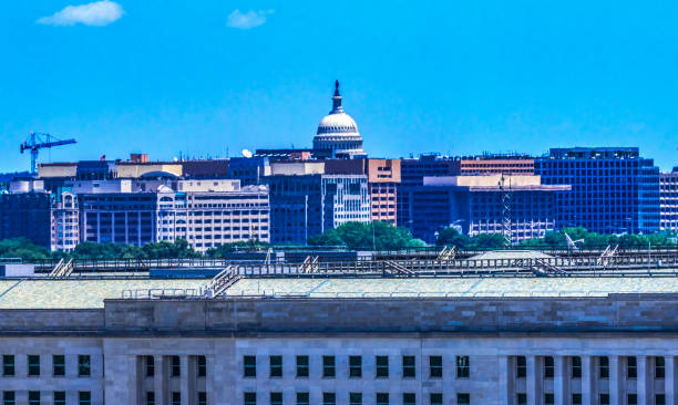 US Capitol Pentagon Roof Washington DC