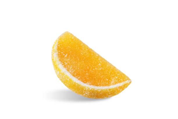 istock Lemon marmalade slice on a white isolated background 2171231916