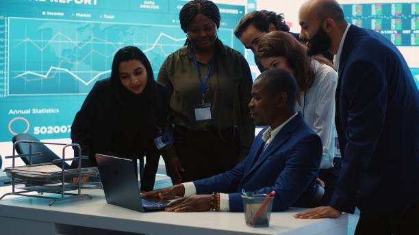 istock Diverse enterprise team enjoying huge global expansion progress 2171239932