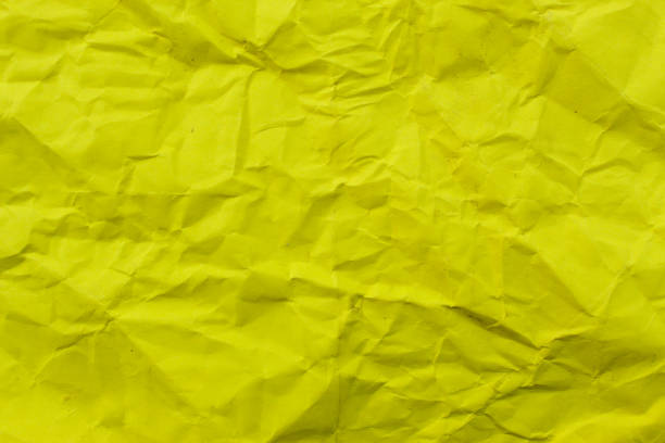 istock Yellow paper texture with wrinkled pattern. abstract on yellow paper 2171245381