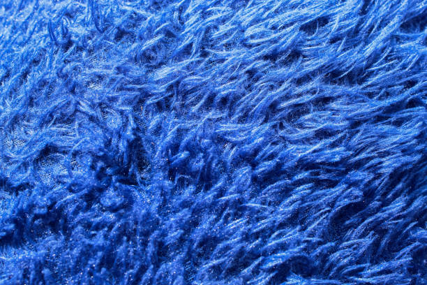 istock blue texture fur carpet mattress floor.  fluff on the blue carpet 2171245724