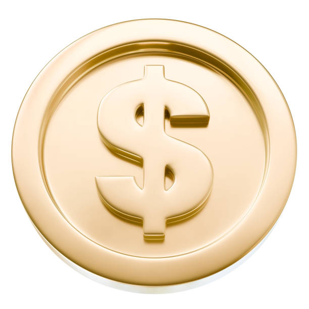 istock Golden coin. Golden money. 3d rendering 2171246791