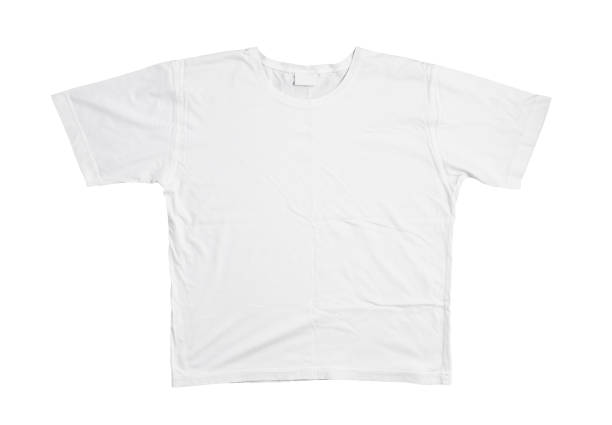 istock White shirt isolated on white background 2171258150