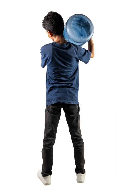 istock A man is holding a water gallon on his shoulder 2171260598