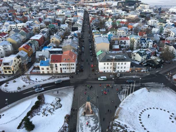 istock Cloudy day in Reykjavik 2171261368