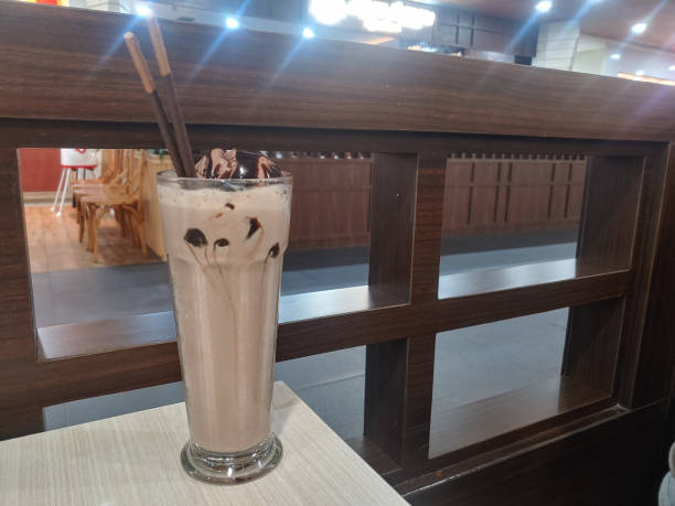 istock Chocolate milk shake Served with chocolate stick 2171262498
