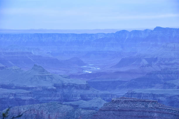 Grand Canyon South Rim at Sunrise and Golden Hour