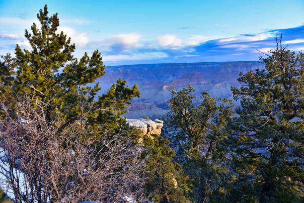 Grand Canyon South Rim at Sunrise and Golden Hour