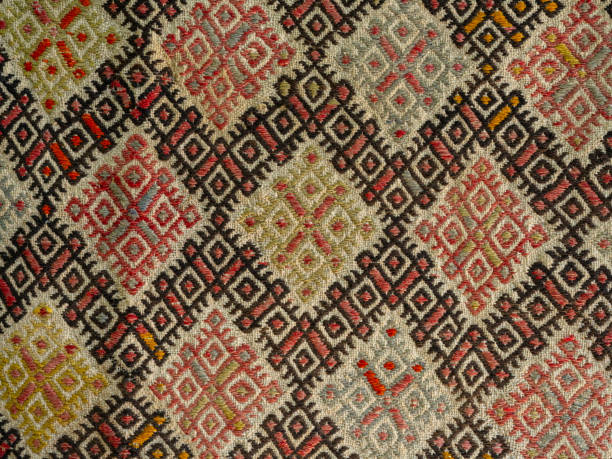istock detail of a wool carpet 2171270625