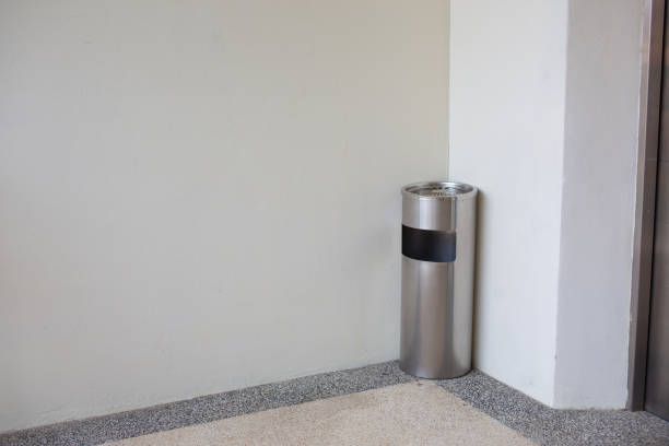 istock Stainless steel bin placed in the office 2171274685