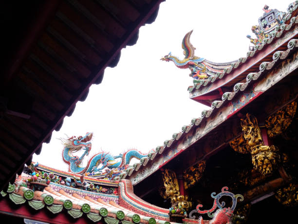 istock Chinese Dragon on Temple Roof 2171284809
