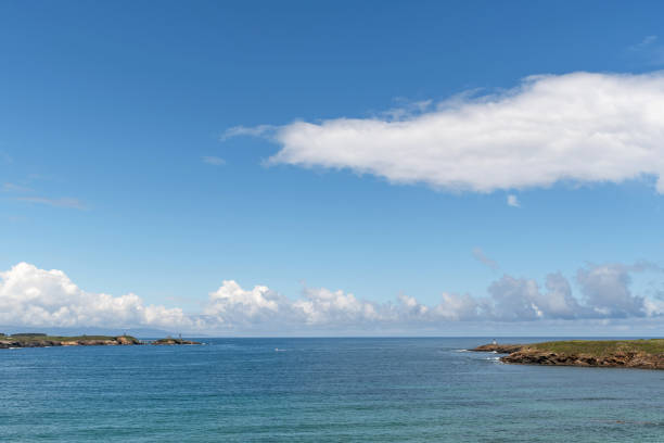 istock Ribadeo estuary between the Isla Pancha Lighthouse and Punta de la Cruz 2171295390