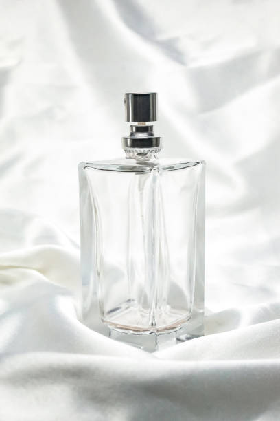 istock perfume bottle on satin fabric background 2171303962