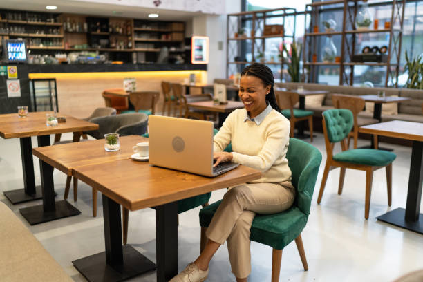istock African woman working over the laptop 2171311798