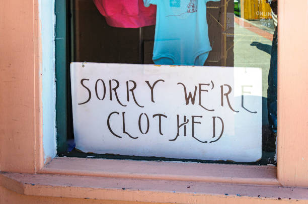 istock Clothing Store Sign 2171313476