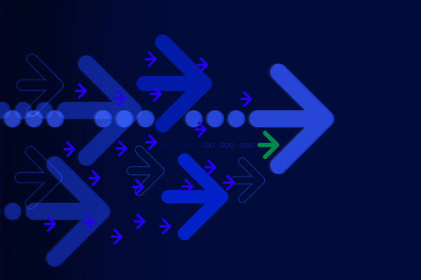 istock Graphic Arrows. Ideas. Concepts on simple clean background. 2171314861