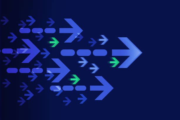 istock Graphic Arrows. Ideas. Concepts on simple clean background. 2171314869