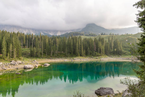 istock Lake Carezza in Dolomites, Italy 2171318653