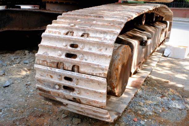 istock Close-up of backhoe pallet 2171320379