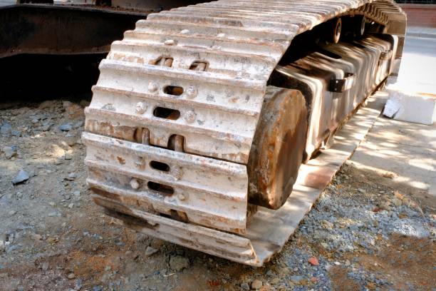 istock Close-up of backhoe pallet 2171320387