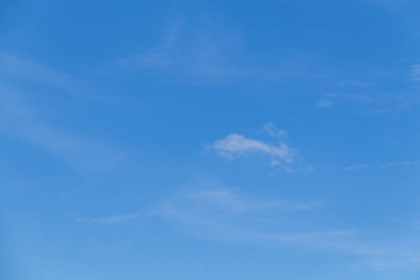 istock Blue sky background with tiny clouds, Nature cloud blue sky background, Blue Sky with Fluffy White Clouds on a Sunny Summer Day 2171327293