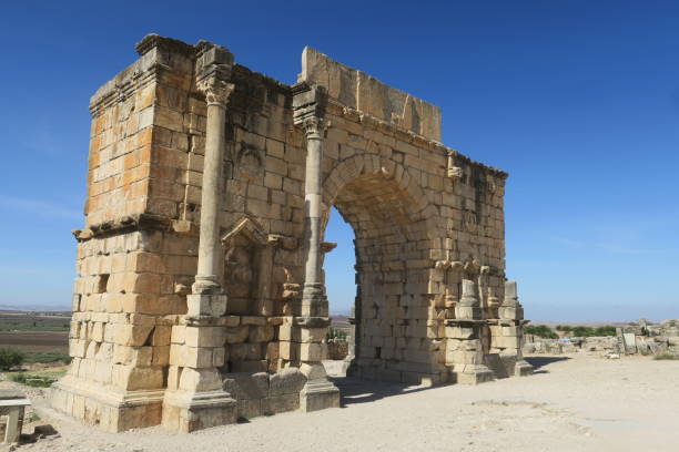 istock Thriumphal arch Volubilis / Marokko 2171328373