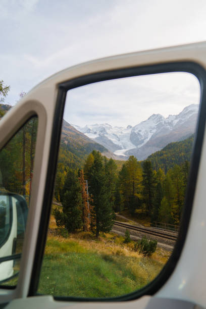 istock Morteratsch Glacier visible from  camper van window  in autumn 2171339290