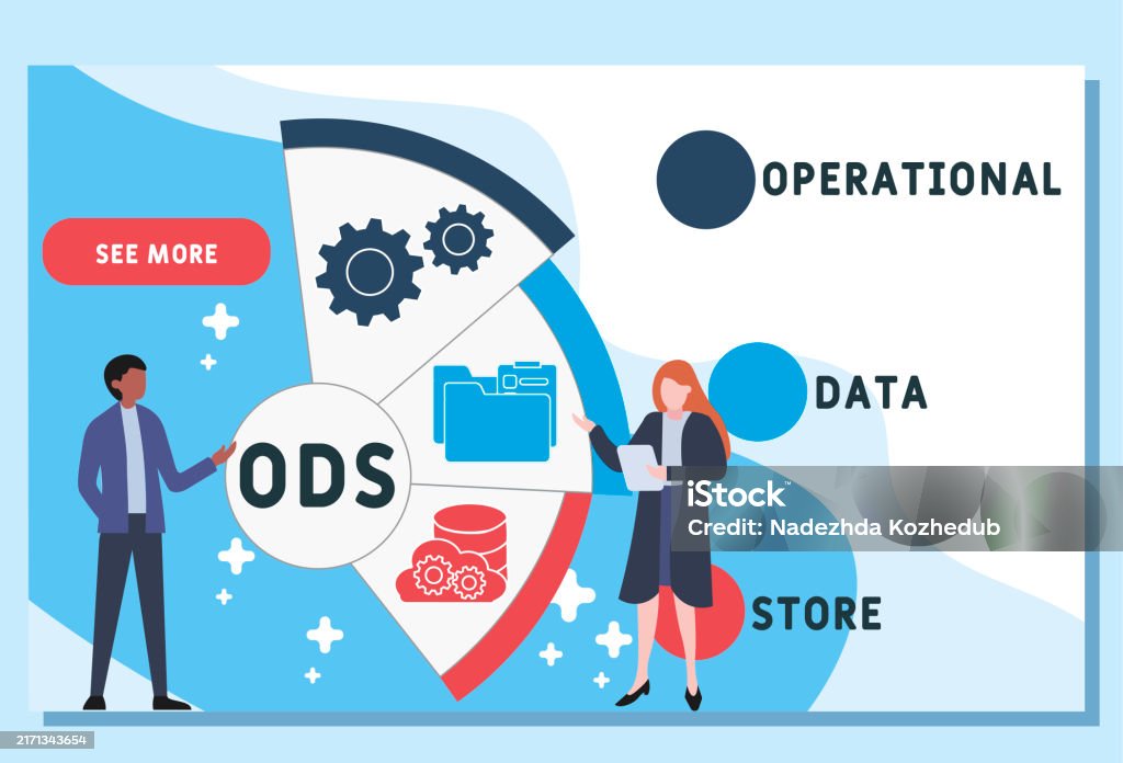 Operational Data Store Schema Examples Ods Operational Data Store Stock Illustration - Download Image Now ...