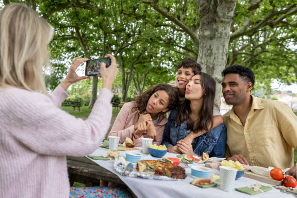 istock Family Capturing Vacation Memories 2171349789