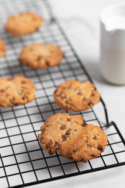 istock chocolate chip cookies, american cookies 2171349909