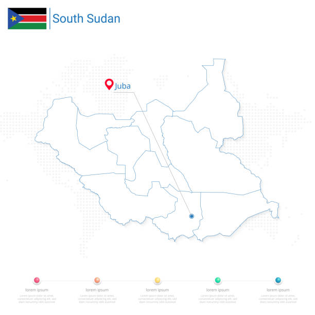 Juba South Sudan Capital Map 80 South Sudan City Stock Illustrations Juba south sudan capital map 80 south sudan city stock illustrations