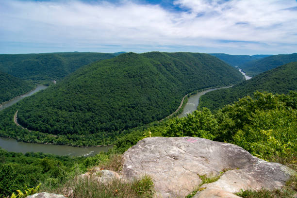 istock New River Gorge NP - Grandview Turn Looking Upstream 2171352826