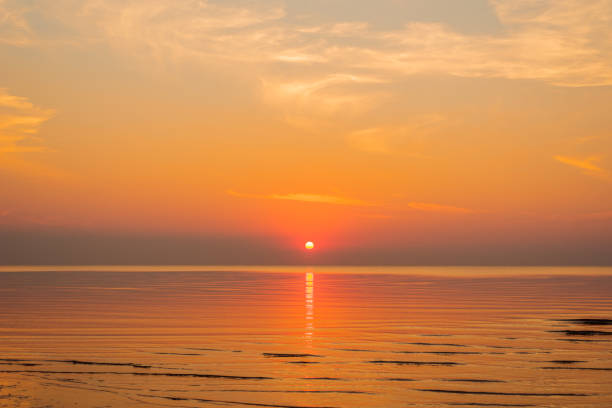 istock Sunset on baltic sea in September 2171360240