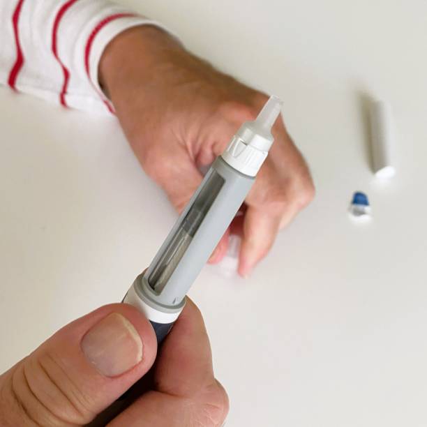 istock Semiglutide Injection pen-once a week treatment 2171369394