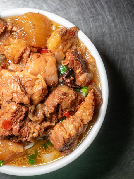 istock Delicious beef brisket noodle soup, Cantonese cuisine 2171369886