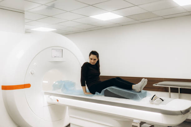 istock Patient undergoing mri scan at hospital. 2171377728