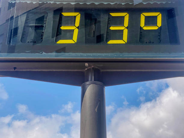 istock 33 degrees celsius in the city 2171382177