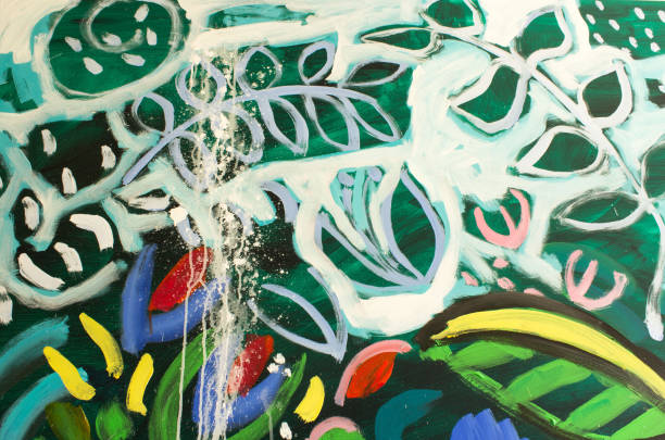 istock Detail of the Painting as a Background 2171392941
