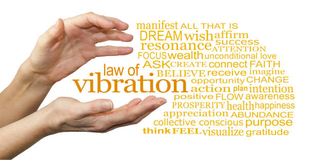 istock Words associated with the Law of Vibration on white background 2171403376