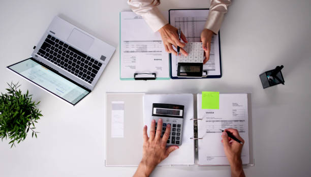 istock Professional Business Accountant Doing Financial Advisory 2171404387