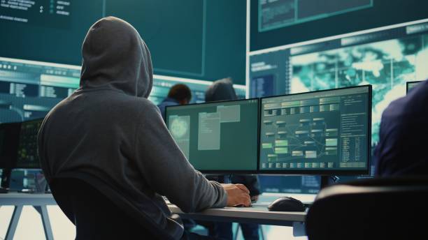 istock Cyber security specialist conducting cyber surveillance and threat detection 2171406239