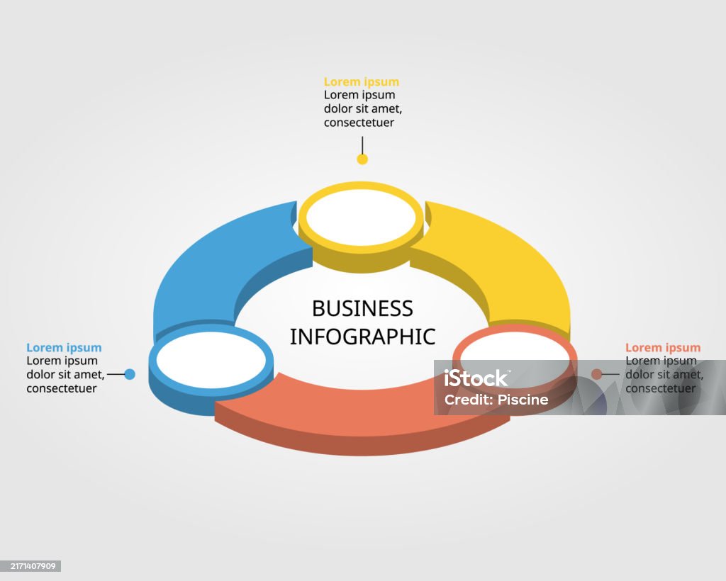Timeline Circle Timeline Circle Chart Template For Infographic For Presentation For 3 ...