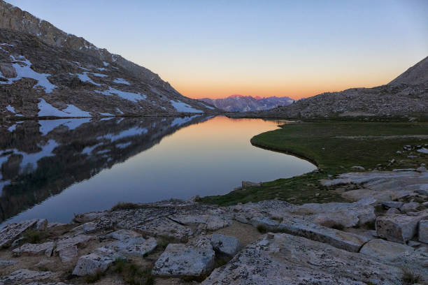 John Muir Trail, Sierra Nevada Mountain Range of California, Yosemite, Kings Canyon and Sequoia National Parks