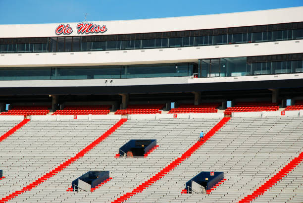 Tunnel onto football stadium field