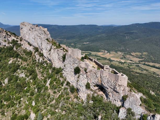 istock Ruin of a Cathar castle 2171432240
