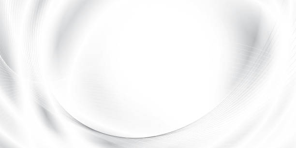 istock Abstract  white and gray color, modern design stripes background with curve lines, wavy pattern. Vector illustration. 2171437602